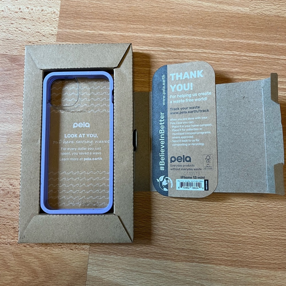 Pela iPhone 13 mini case, NWT